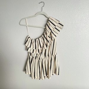 Maeve one shoulder blouse